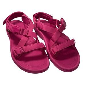 Teva Hurricane Verge Pink Women's Sporty Sling back Fabric Sandals SZ/14